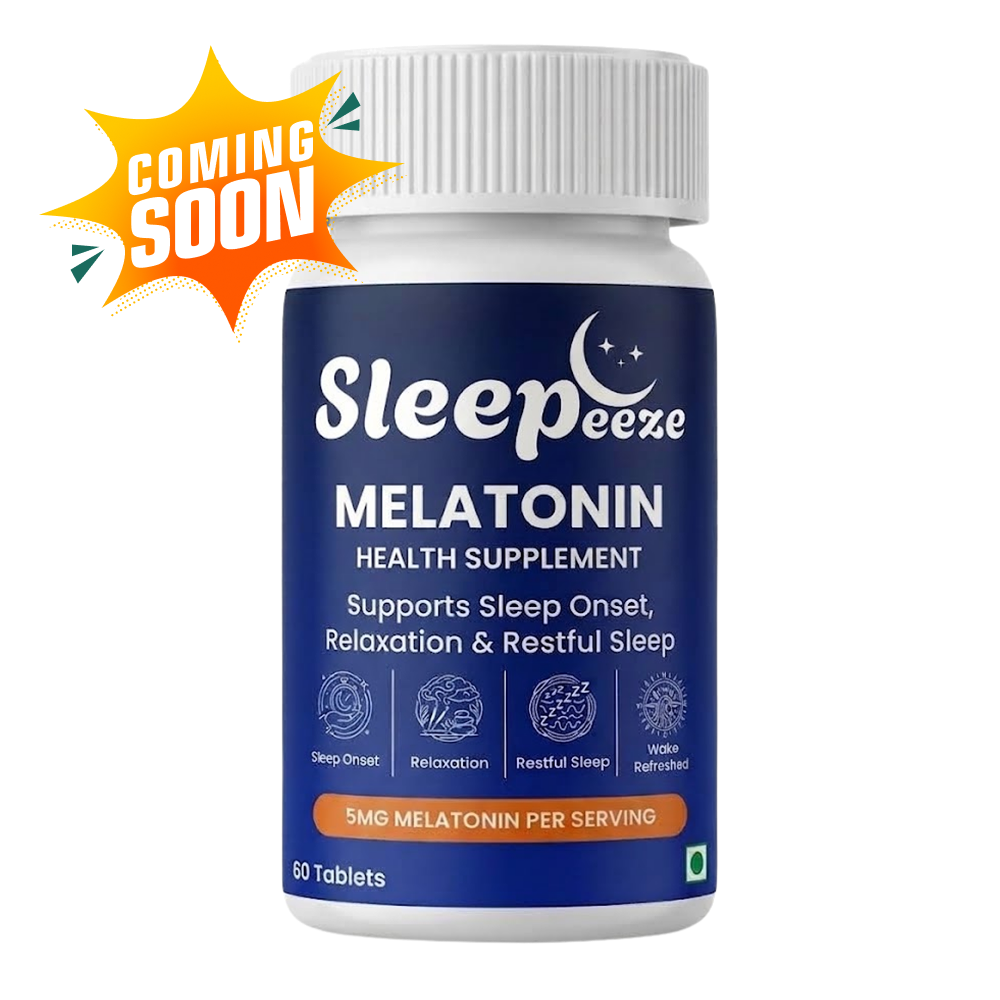 Sleepeeze Melatonin – 5mg Health Supplement | 60 Tablets