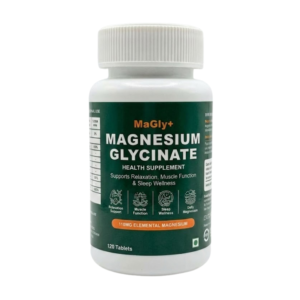 MaGly+ Magnesium Glycinate | 120 Tablets