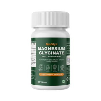 MaGly+ Magnesium Glycinate | 60 Tablets