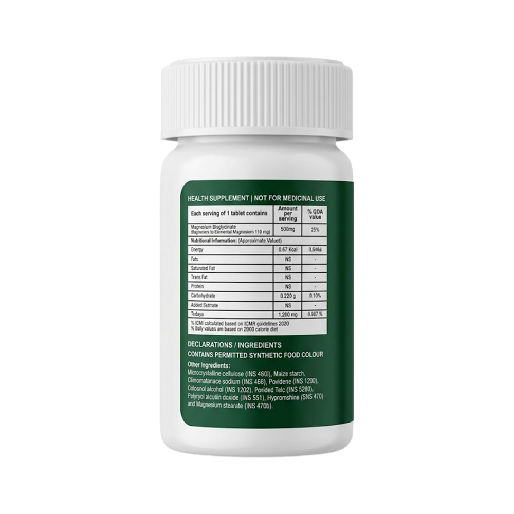 MaGly+ Magnesium Glycinate | 60 Tablets - Image 2